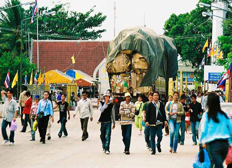 Thailand imports from Cambodia increased by around 10% in the first five months of '23
