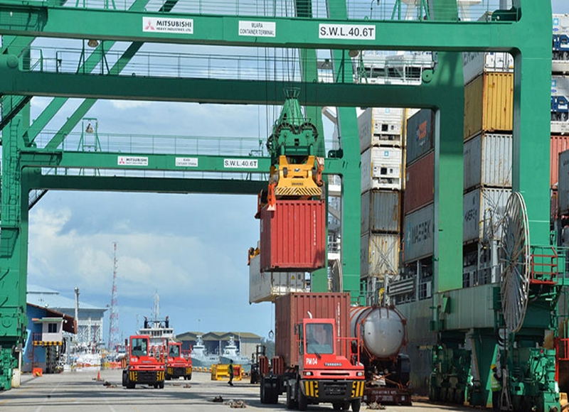 In the first half of the year, international trade exceeded $23 billion
