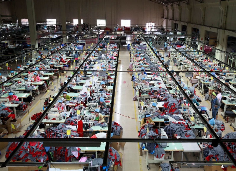 Global economic pressures are placed on garment exports