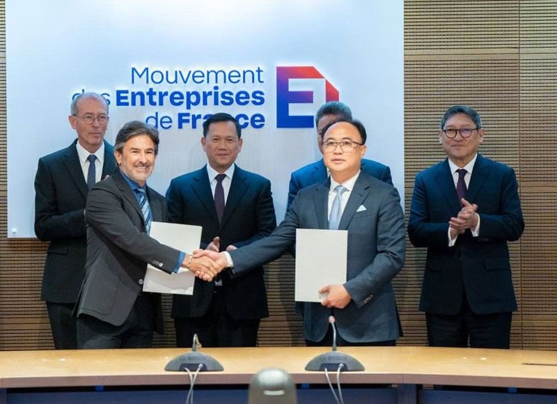 Trade volume between France and Cambodia reaches $515M