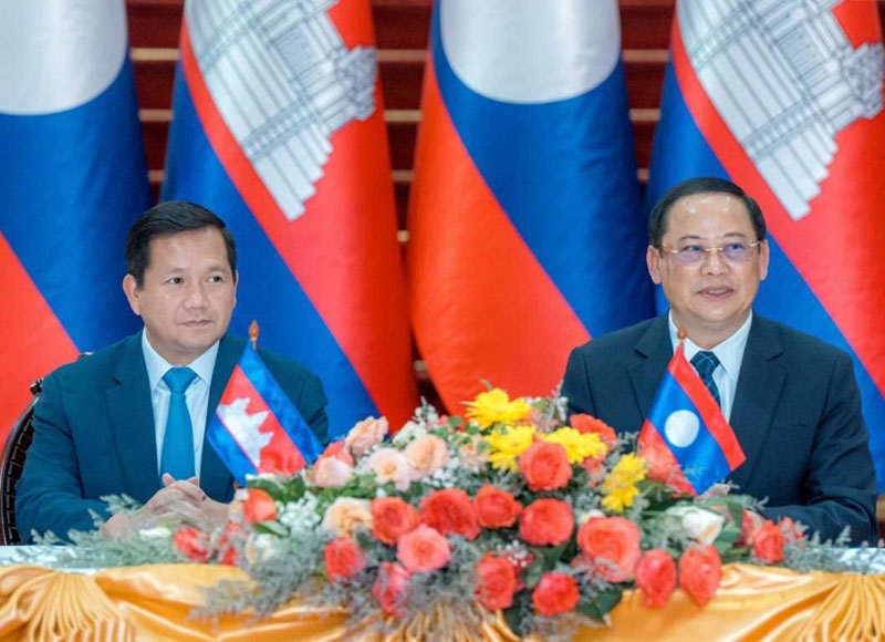 Cambodia and Laos strengthen bilateral trade and investment ties