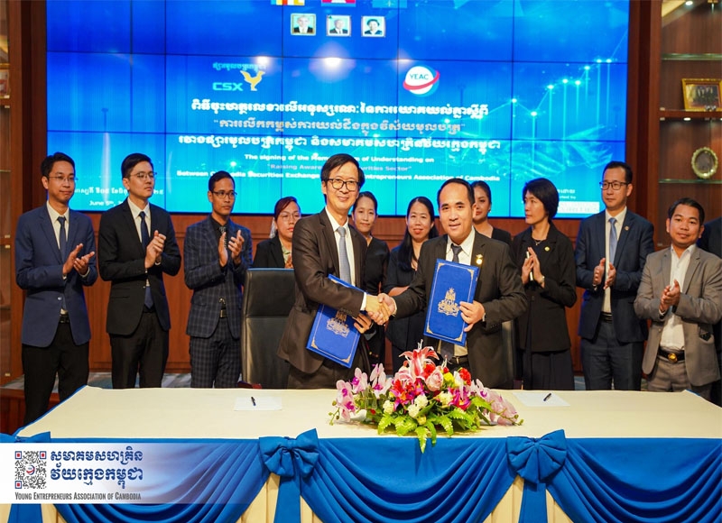 CSX and YEAC sign MoU to support entrepreneurial growth