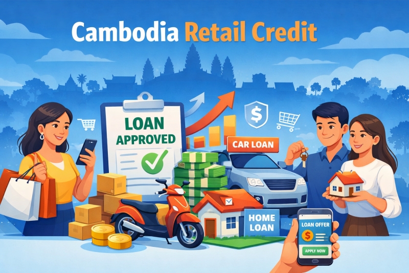Cambodia's retail credit outstanding rises to $16.39 billion in Q4 2025