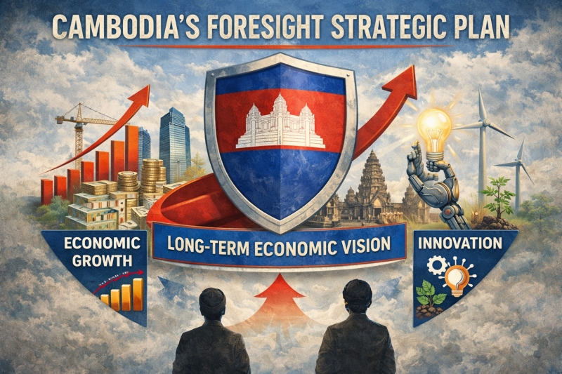 Cambodia is developing a "foresight strategic plan" aimed at safeguarding its long-term economic vision