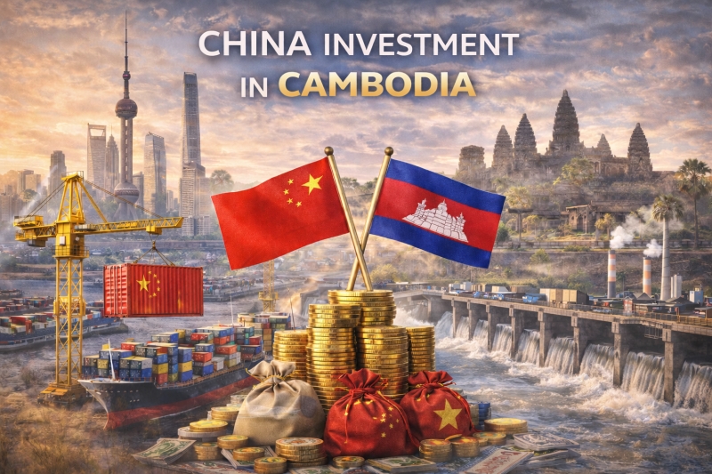 China leads $2.5 billion investment surge in Cambodia for Q1 2026