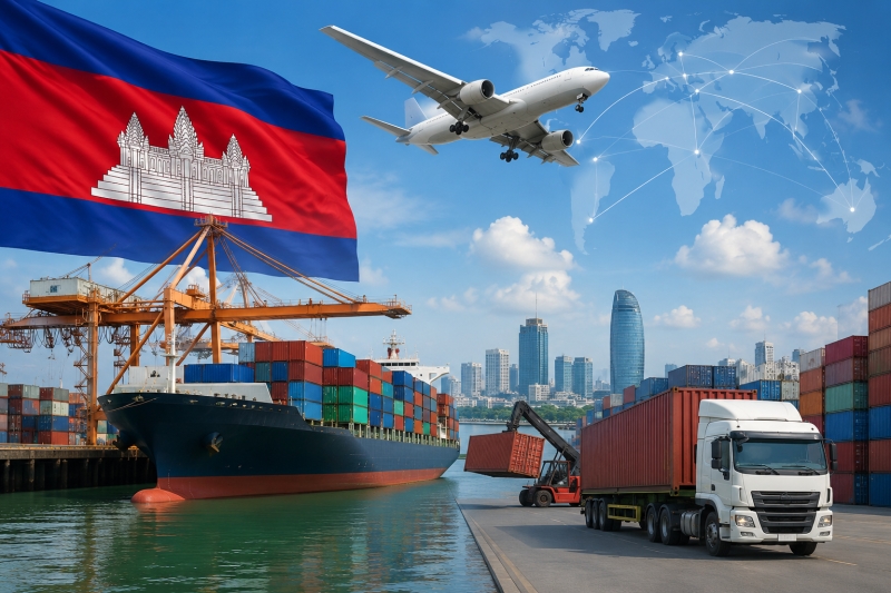 Cambodia recorded more than USD 11 billion in exports during the first four months of 2026