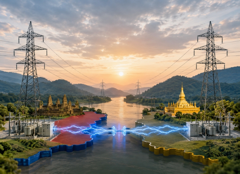 Cambodia and Laos explore cross-border power grid interconnection