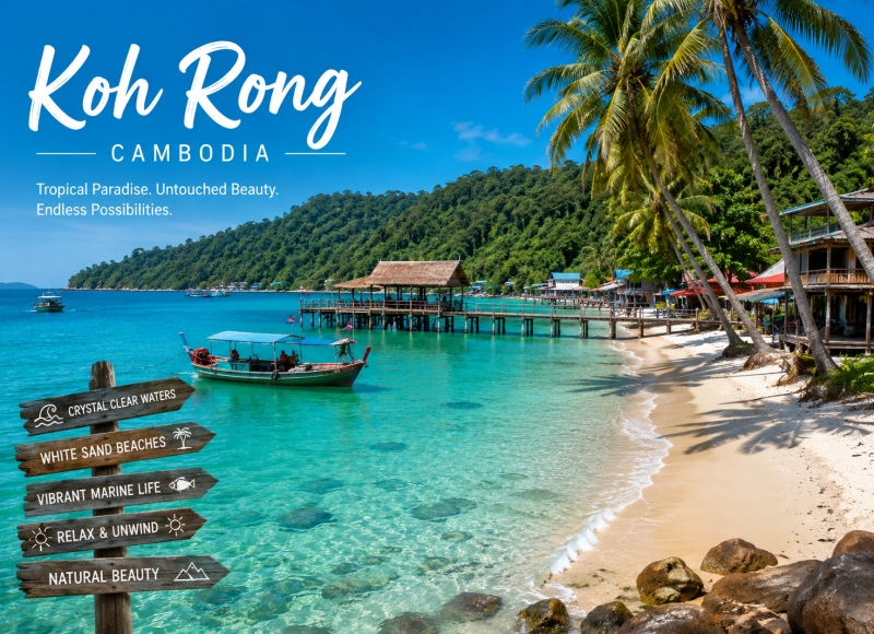 Preah Sihanouk evaluates US$39 million in investments to shape Koh Rong's tourism future