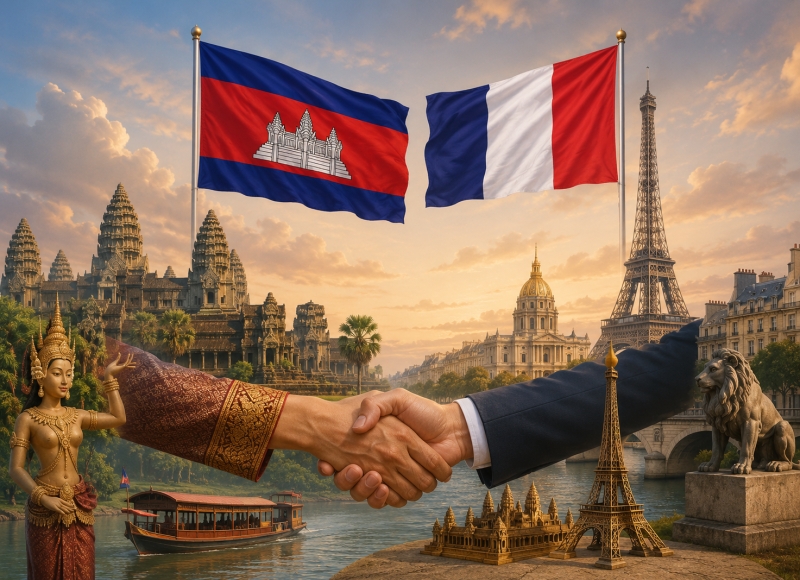 Cambodia and France advance high-value trade partnership ahead of Macron visit