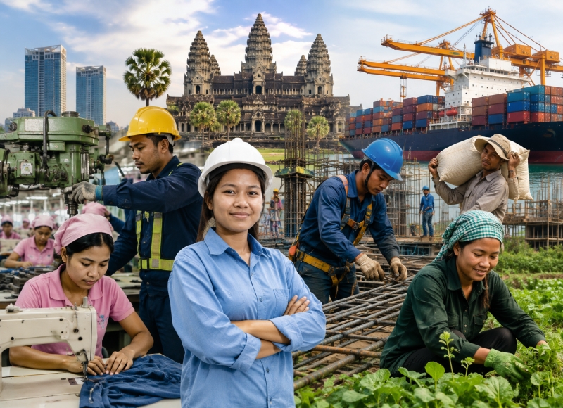 Employment to hit 11M in Cambodia, but skills gaps persist